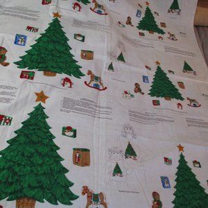 Cranston Print Works Christmas Tree Cotton Appliques